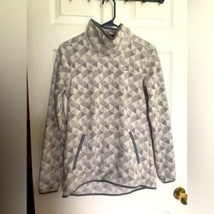 LL Bean Mock Neck Fleece Pullover